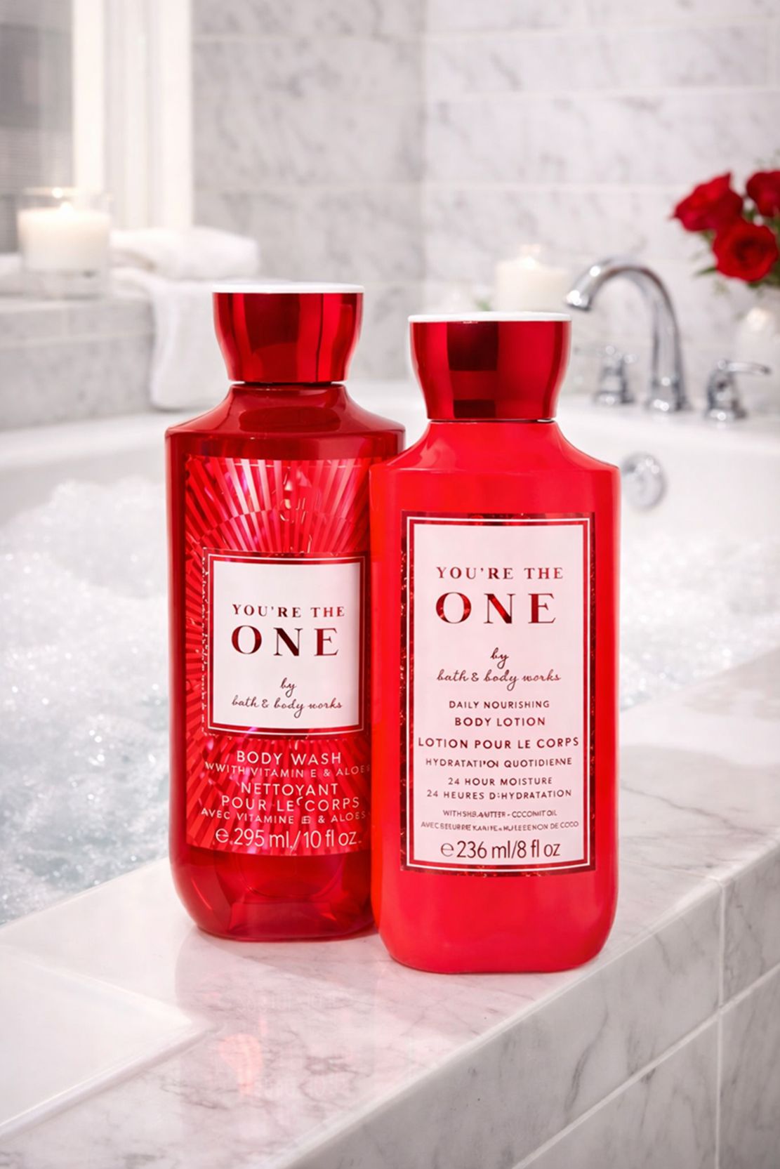 Bath & Body Works You’re The One Body Lotion & Body Wash shower Shea Butter 236ml