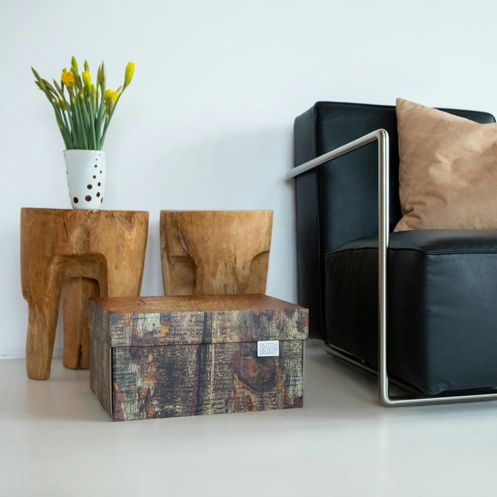 TREE TRUNK - Boite de rangement 39,5x32cm