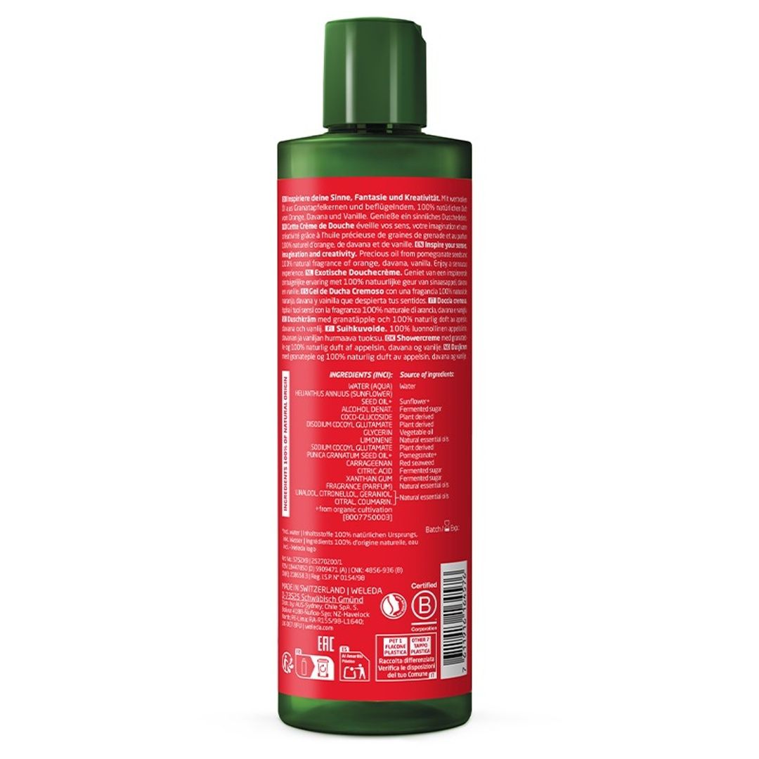 Weleda Inspire Pomegranate Body Wash