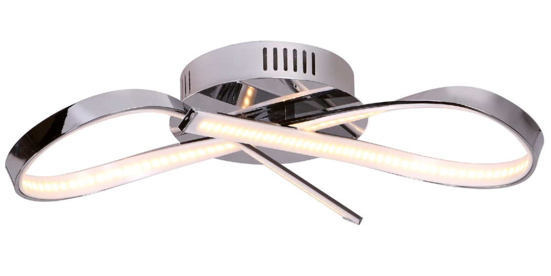 Lampa sufitowa INFINITY chromowana LED 14W 3000K 1120lm IP20 Maxlight