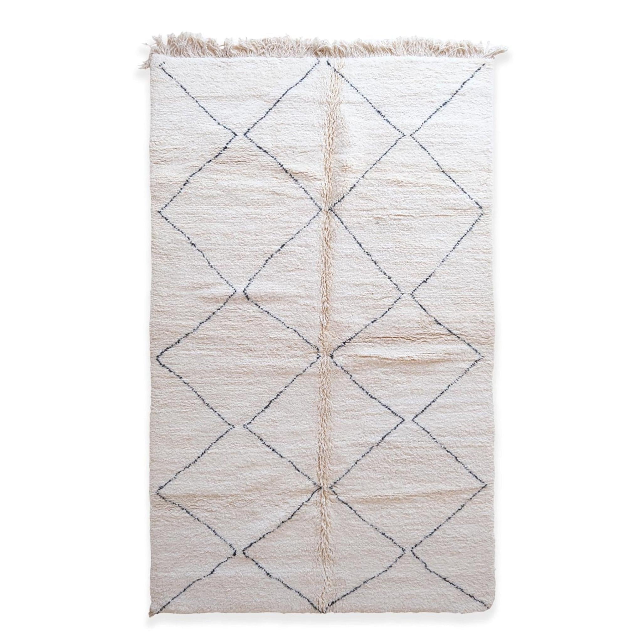 AFK Living vloerkleed Berber - handgemaakt - Wol - 80 cm x 240 cm
