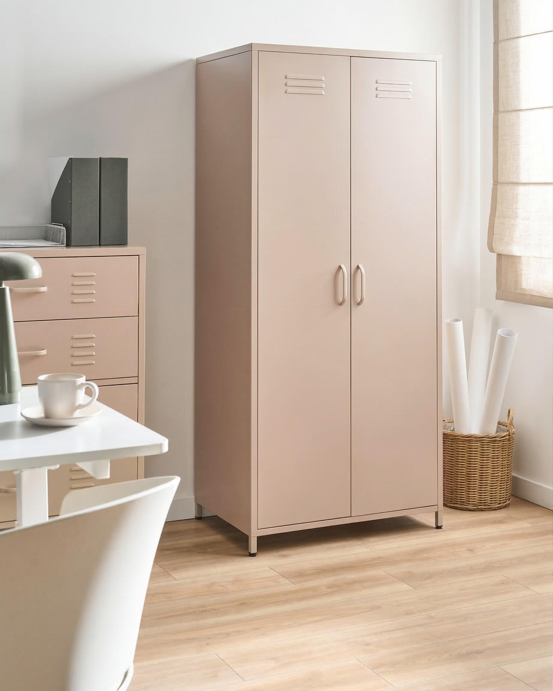 Storage Unit VARNA Metal Beige