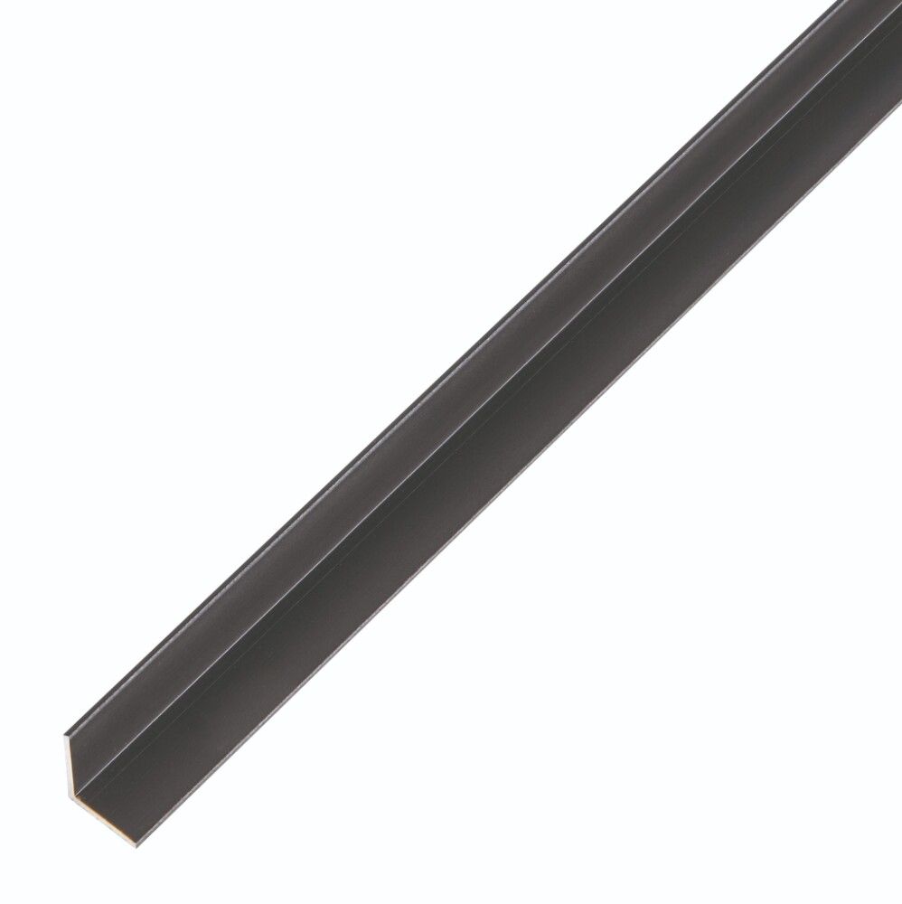 VINKELPROFILER GAH ALBERTS ALUMINIUM SVART 10X10MM 1000MM