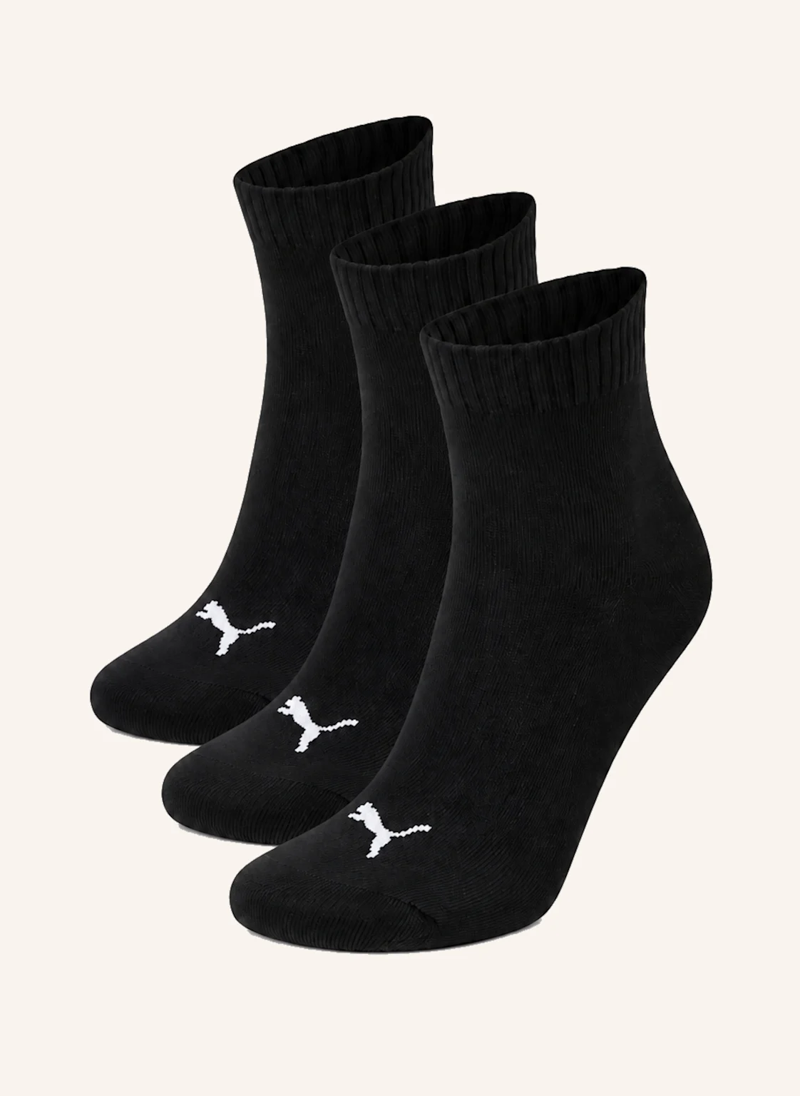 PUMA Socken QUARTER 3-PACK
