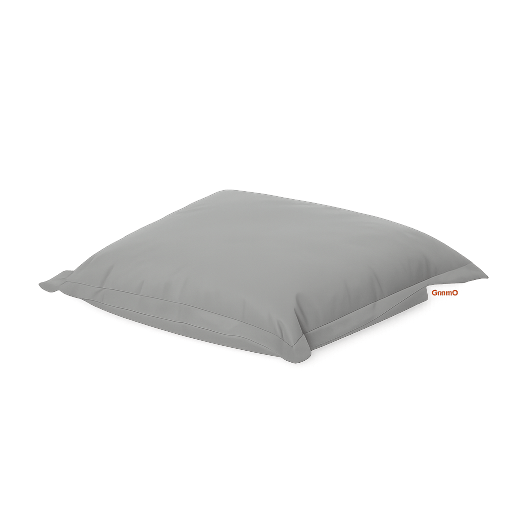 Coussin pouf extérieur gris ARTA