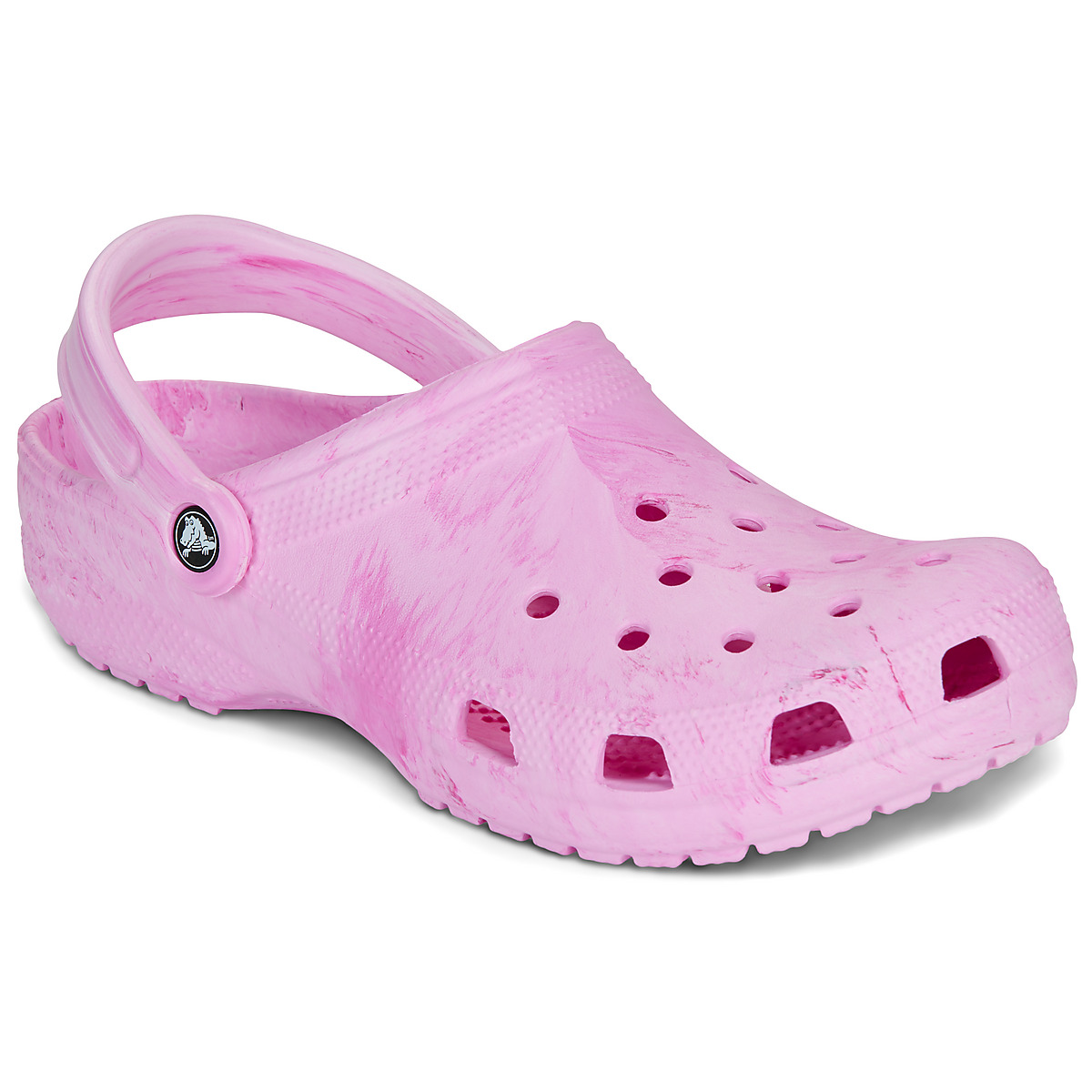 Crocs - Cls Watercolor Marbled Clog - Pink