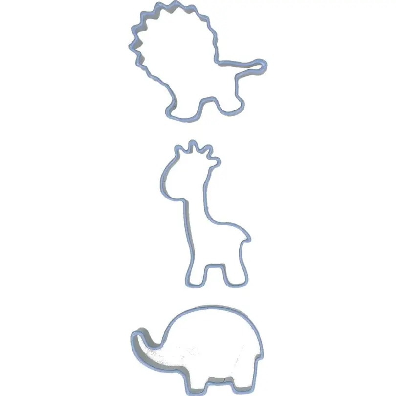 Ausstecher 4-teilig Wilde Tiere