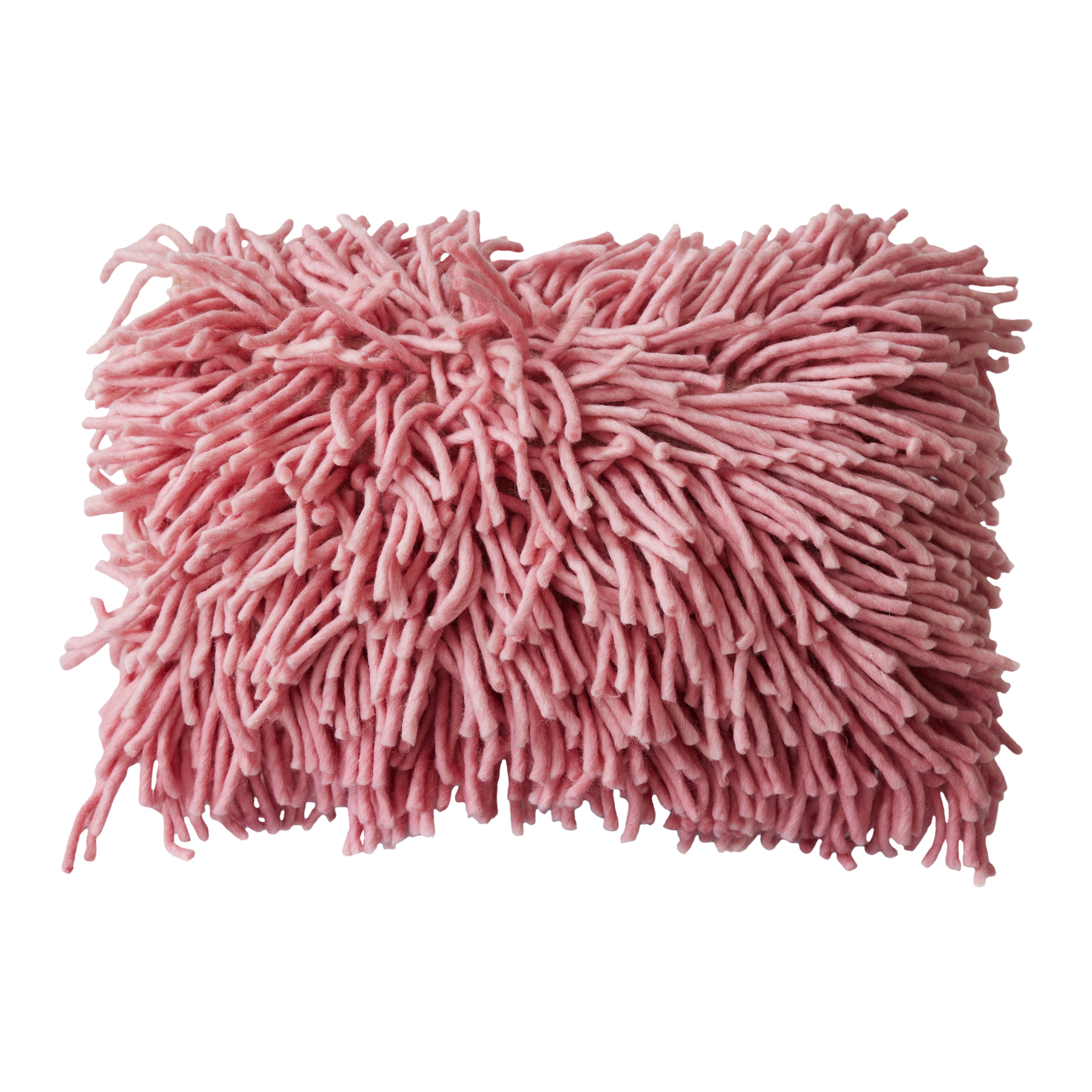 HKliving Rugged Woolen Sierkussen 60 x 40 cm - Pink