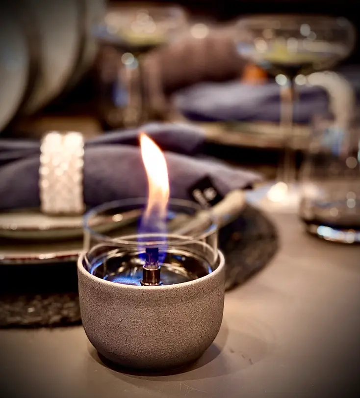 Tischfeuer VIOLET