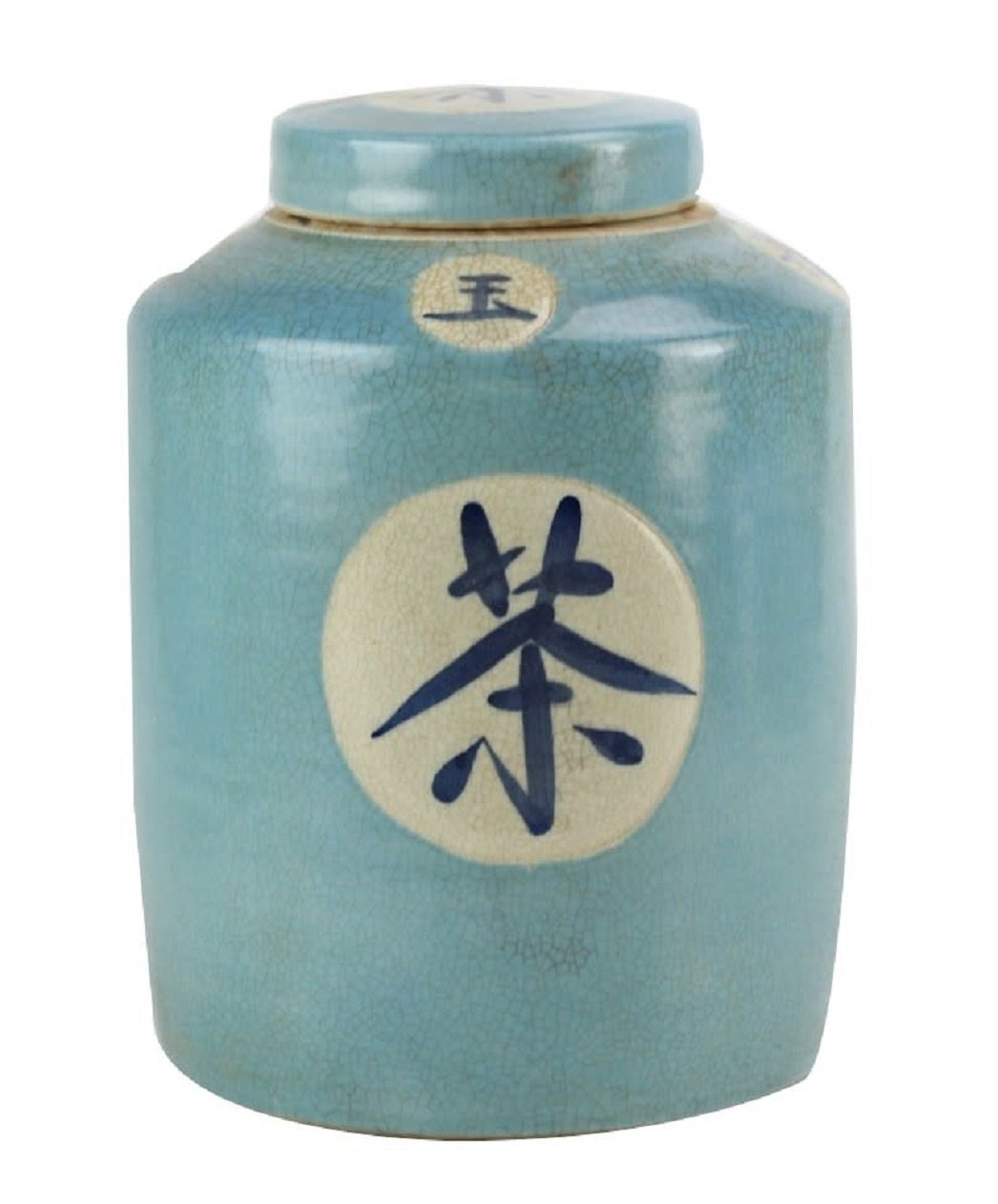 Fine Asianliving Chinese Gemberpot Blauw Thee