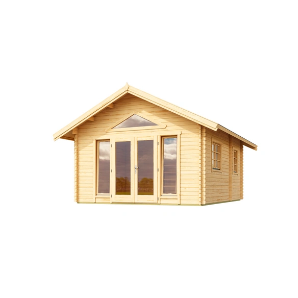 Gartenhaus »Caroline«, BxHxT: 489, 9 x 330, 6 x 675 cm, (Außenmaß inkl. Dachüberstand)