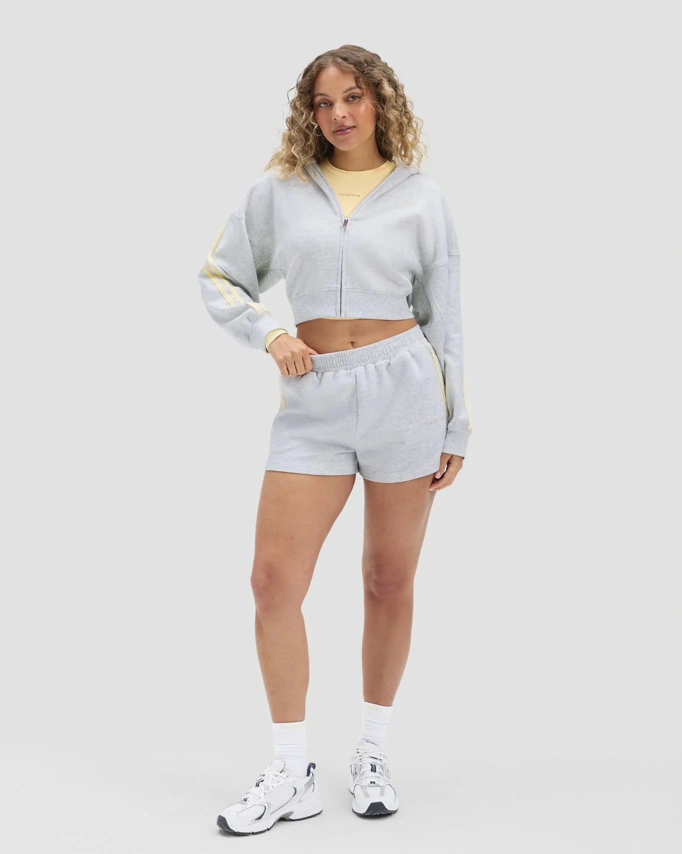 Jersey Stripe Shorts | Marl