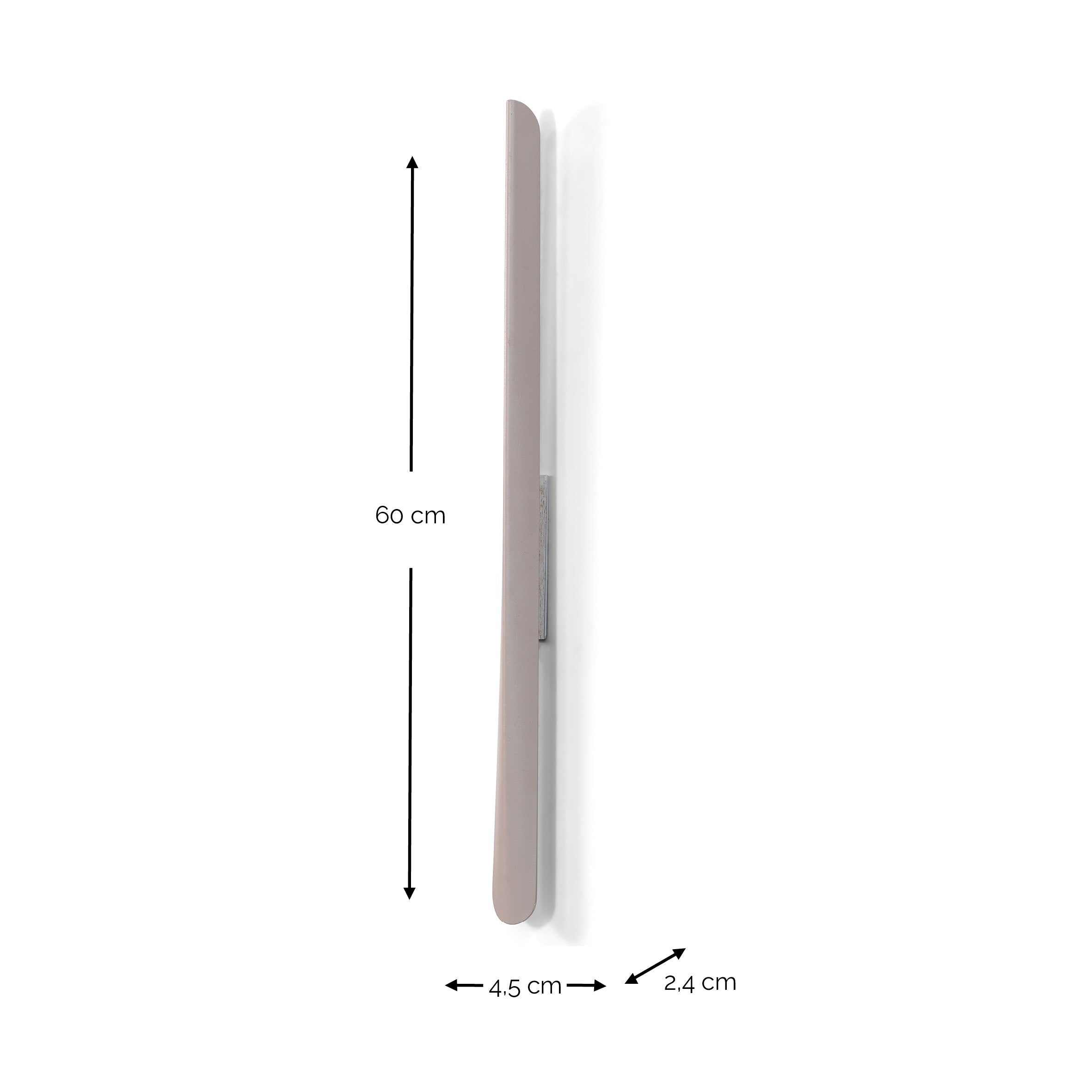 Spinder x BUDDE schoenlepel Don - Silky Taupe - Magneethouder