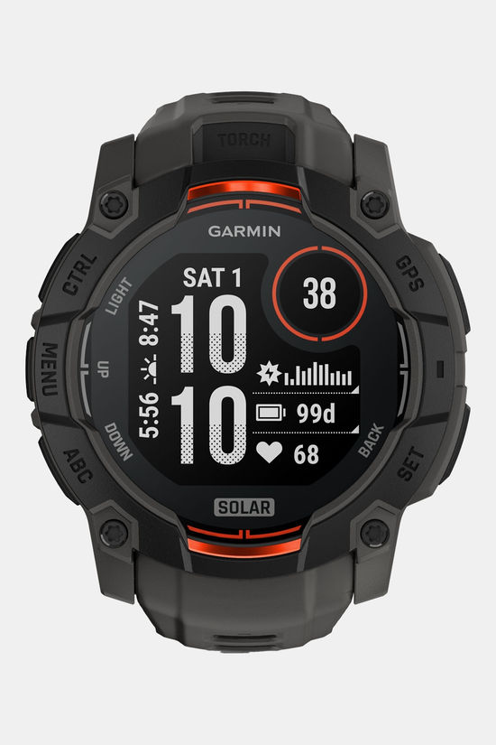 Garmin Instinct 3 50 mm Solar GPS Smartwatch