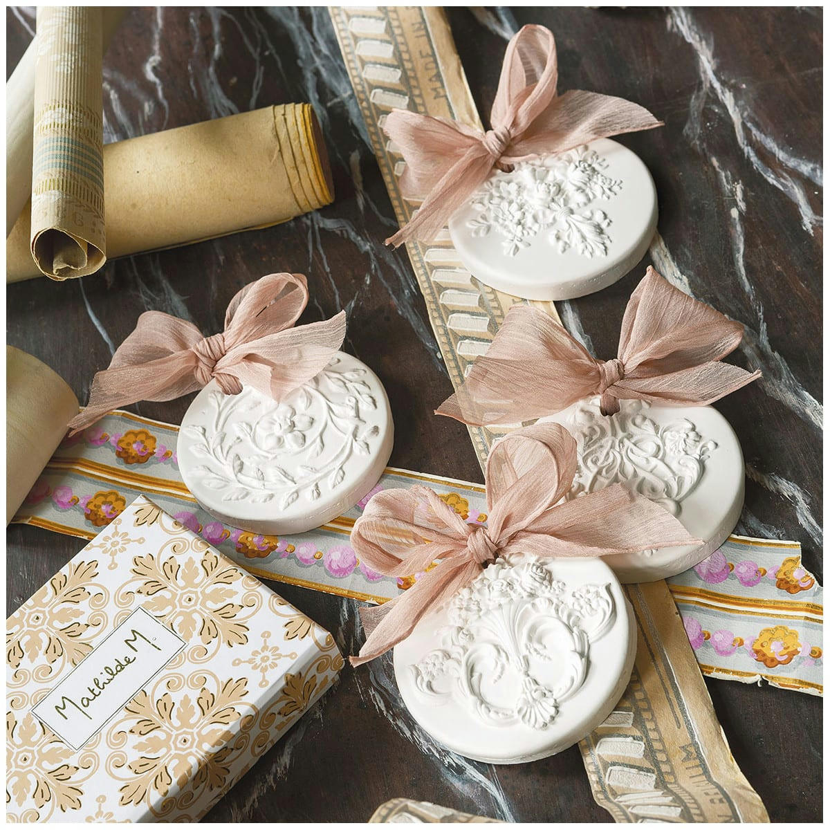 MURMURES DE PAPIER - Décor parfumé et concentré de parfum d'ambiance - Rose Élixir