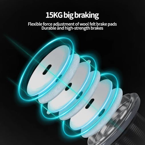 NNEOBA 7000 Series Saltwater Spinning Reel 5KG Drag Silver