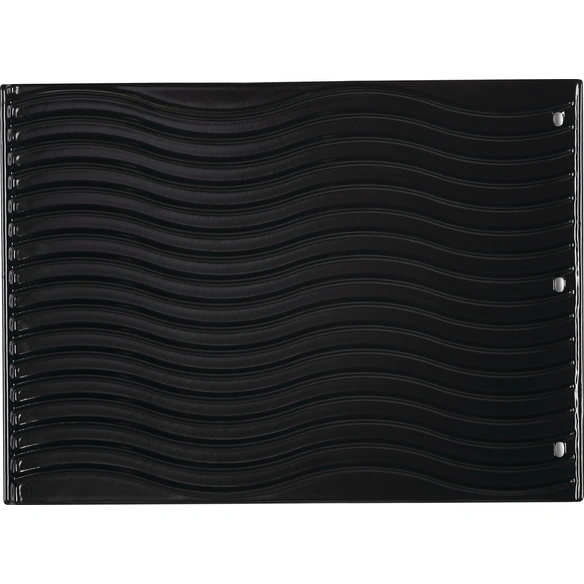 Gussplatte, rechteckig, LxB: 2,3x34,2 cm, schwarz