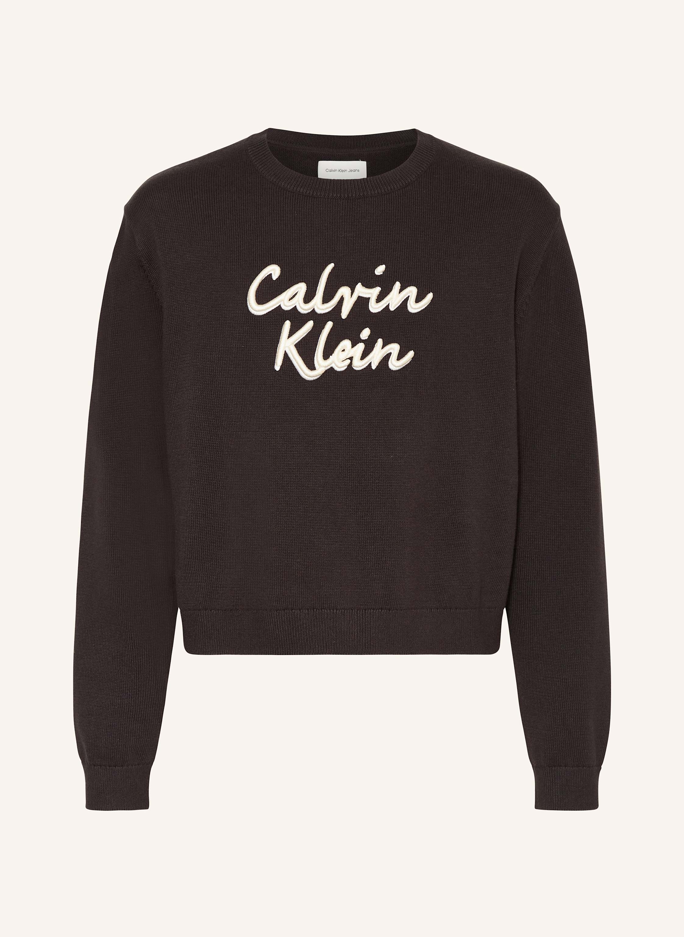 Calvin Klein Sweatshirt mit Glitzergarn