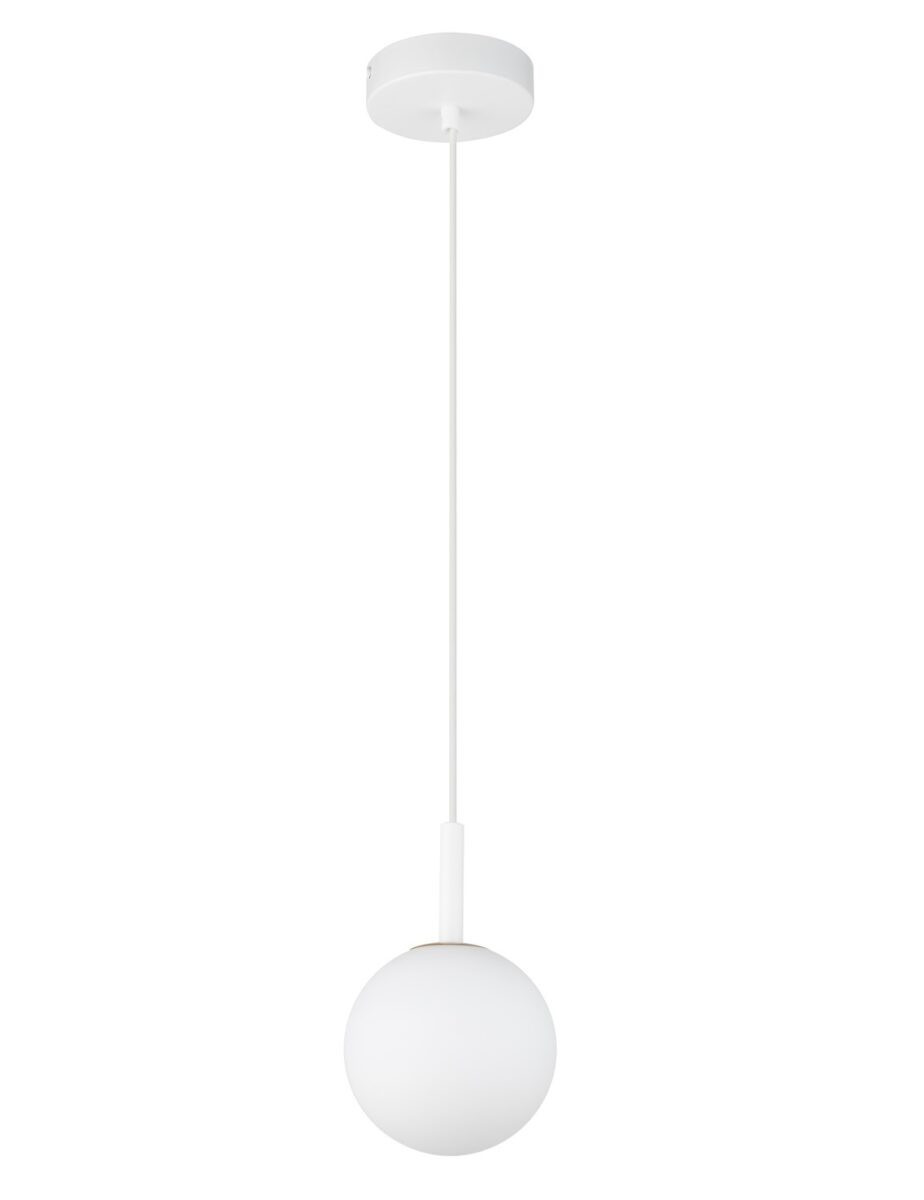 Lampa wisząca biała Gama 1xG9x12W wym: 95x14x14 cm Sigma Lighting