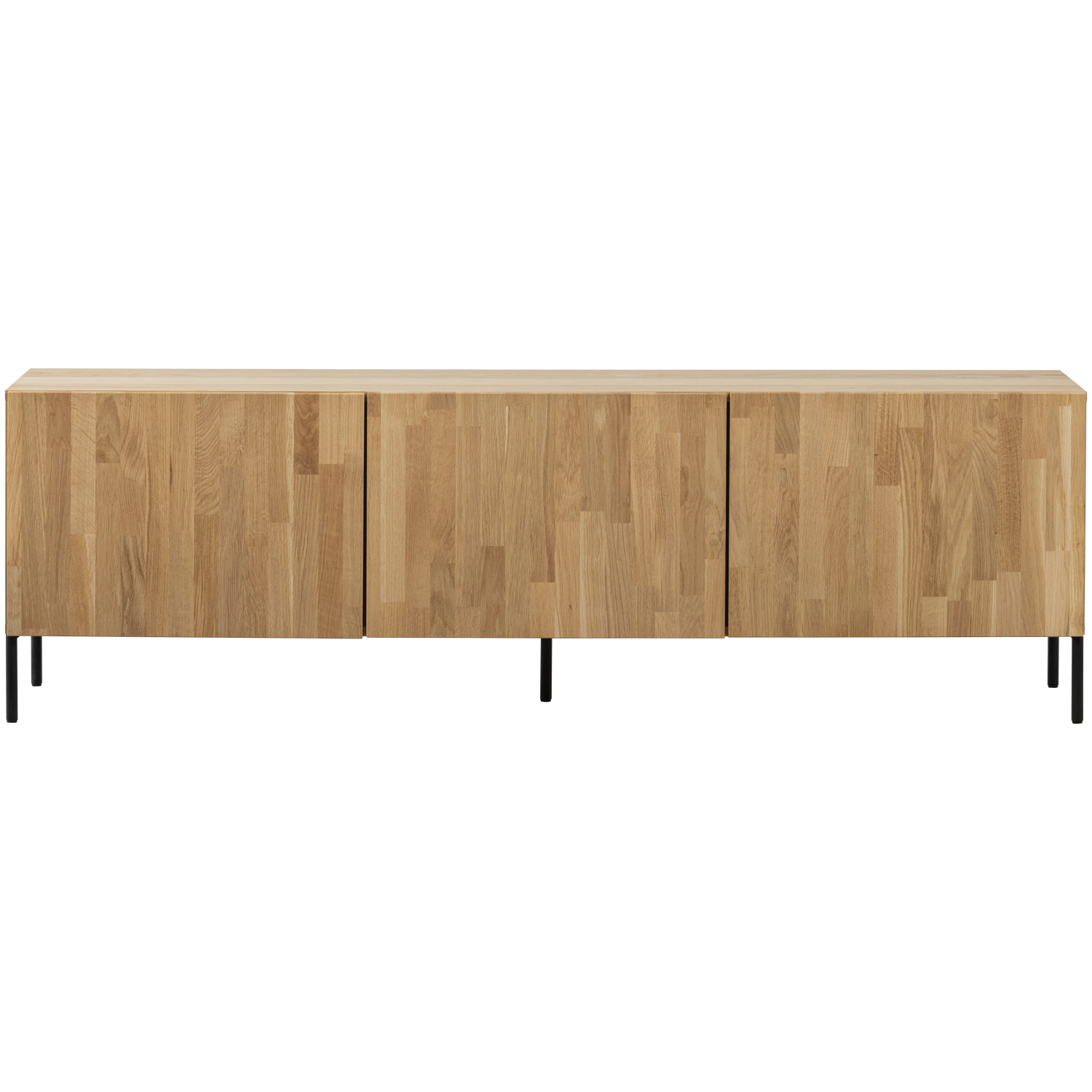 WOOOD tv meubel Bono Gravure - Eiken - Naturel - 56x180x46