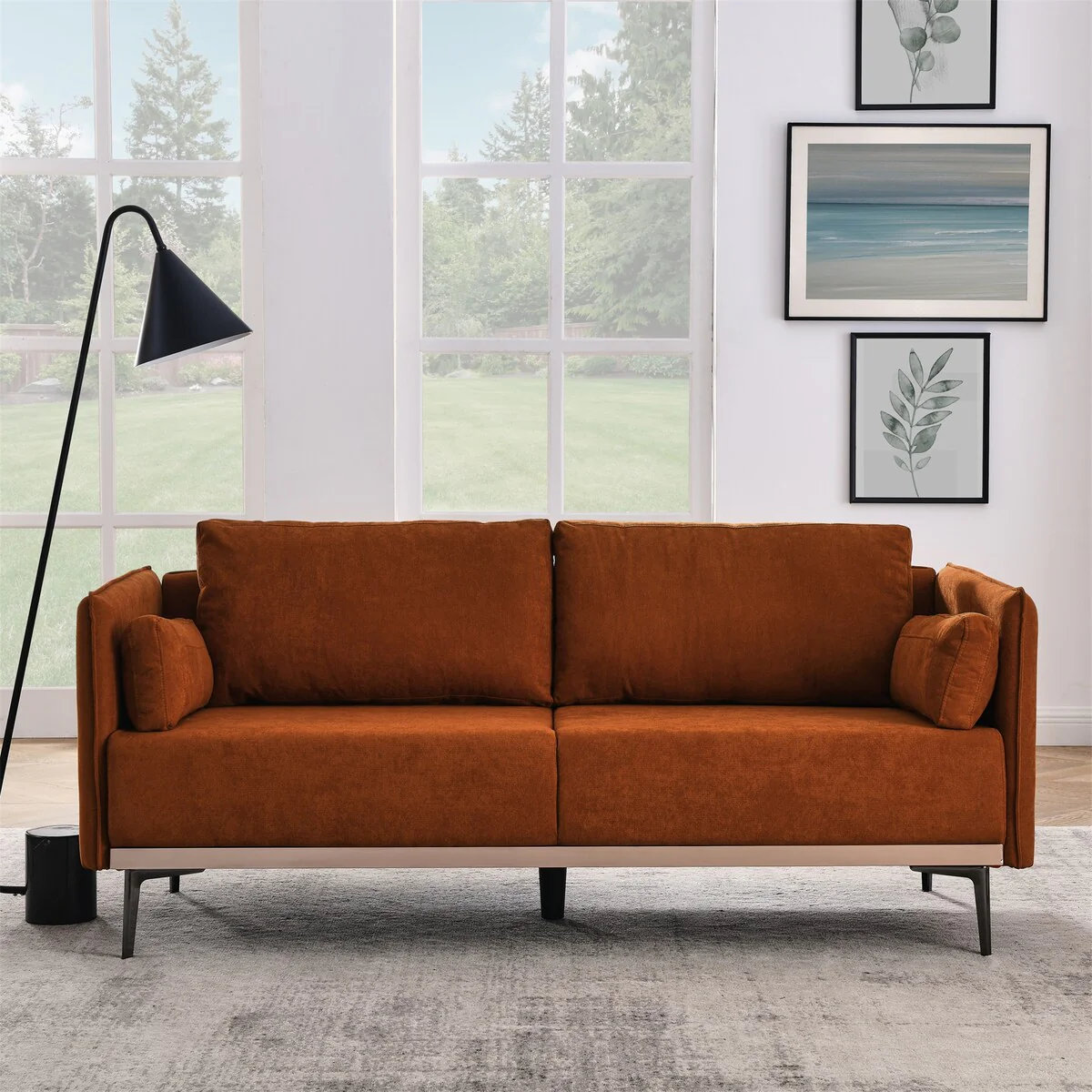 Modern Sofa 3-Seat Couch