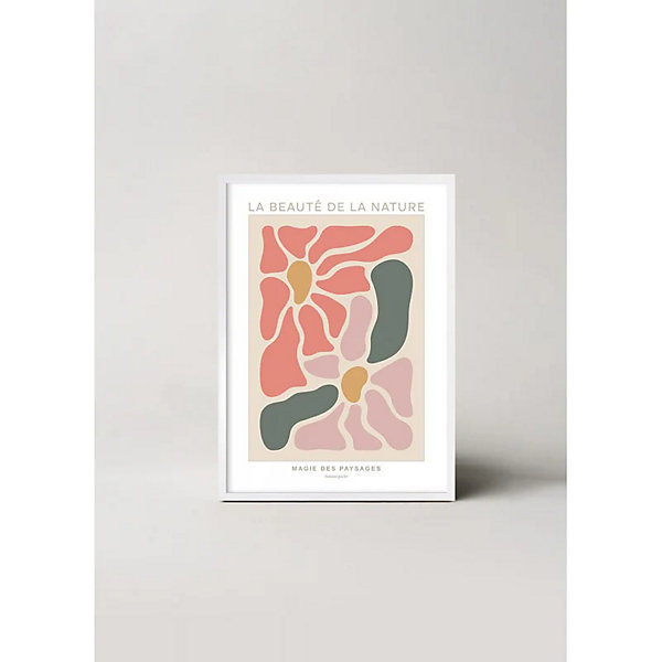 Affiche encadrée La Beauté de la Nature 50x70cm