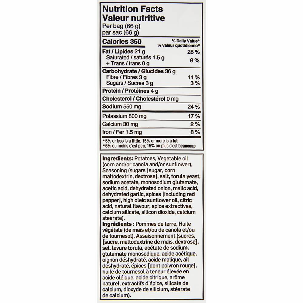 FRANK All Dressed Rippled Potato Chips, 66-g