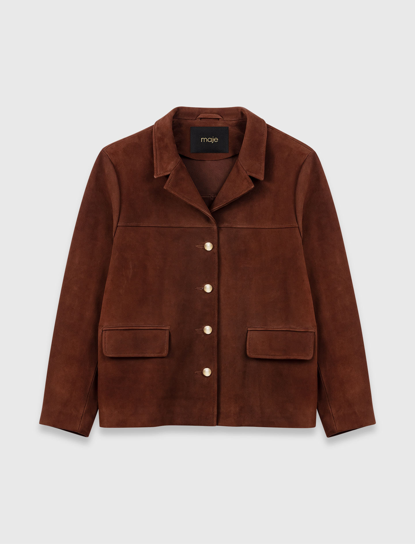 Veste en suède