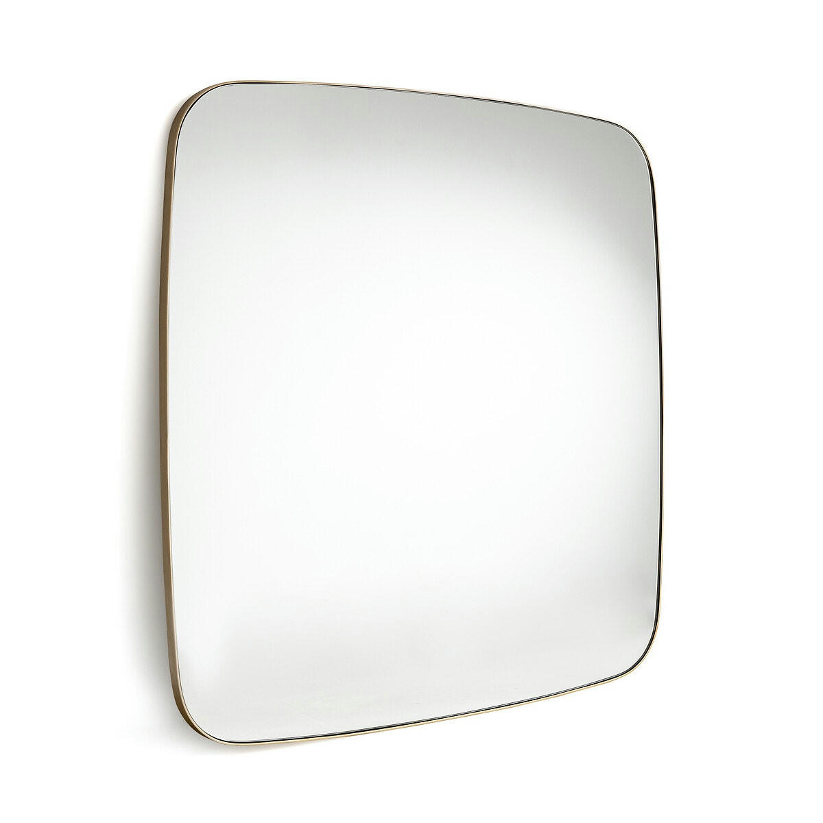 Miroir carré en métal 90x90 cm, Iodus