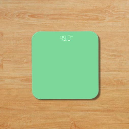 SOGA 180kg Digital Fitness Weight Bathroom Gym Body Glass LCD Electronic Scales Green