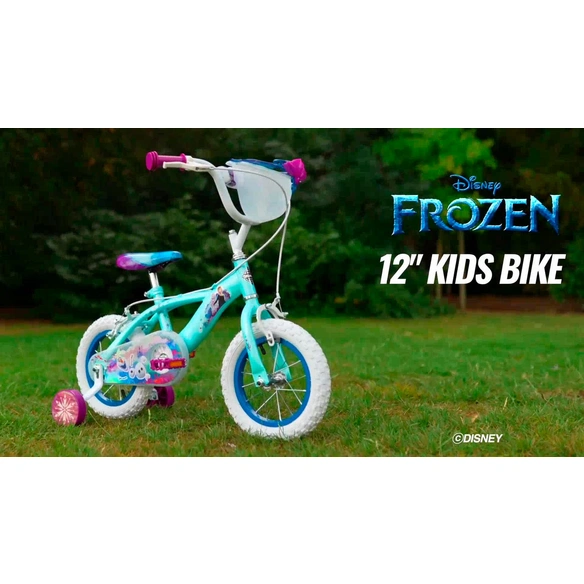 Kinderfahrrad »Frozen«, Blau, 12 Zoll