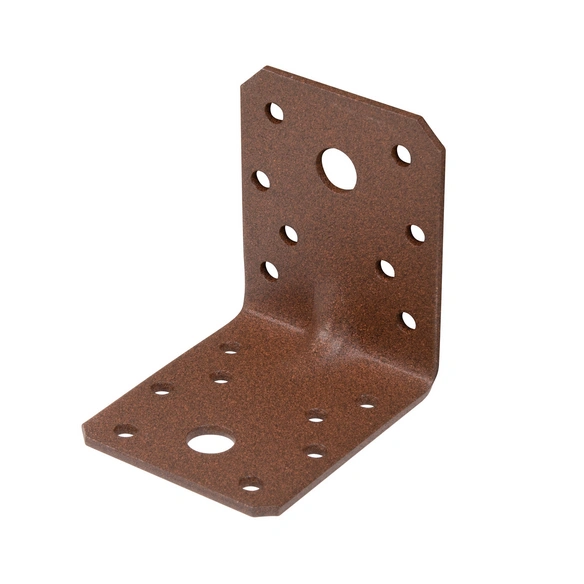 Schwerlast-Winkelverbinder mit Sicke, BxHxL: 70 x 55 x 70 mm, Stahl, 50 Stück