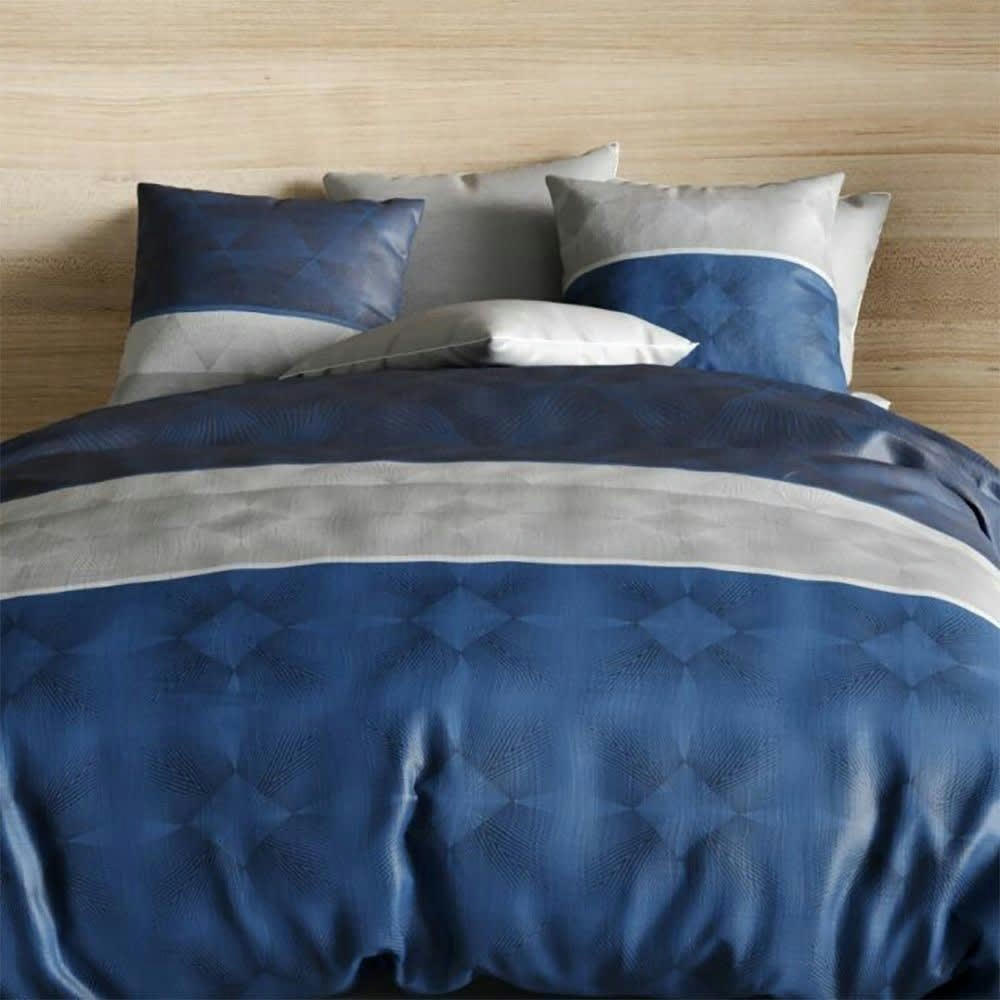 MALME - Parure de couette 100% coton 57 fils imprimée 260x240 2 taies