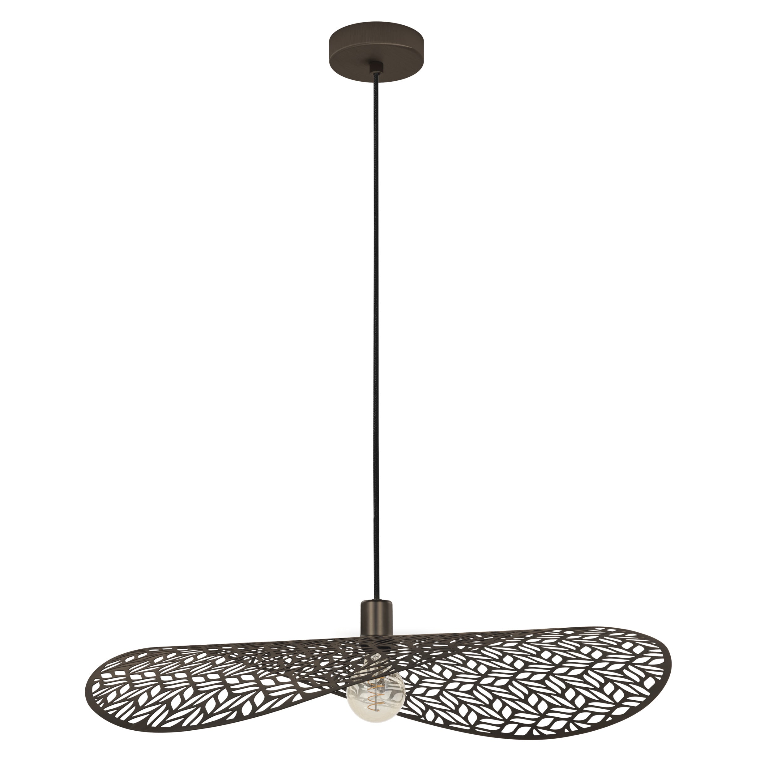 EGLO hanglamp Swaby - Ø 80 cm - brons