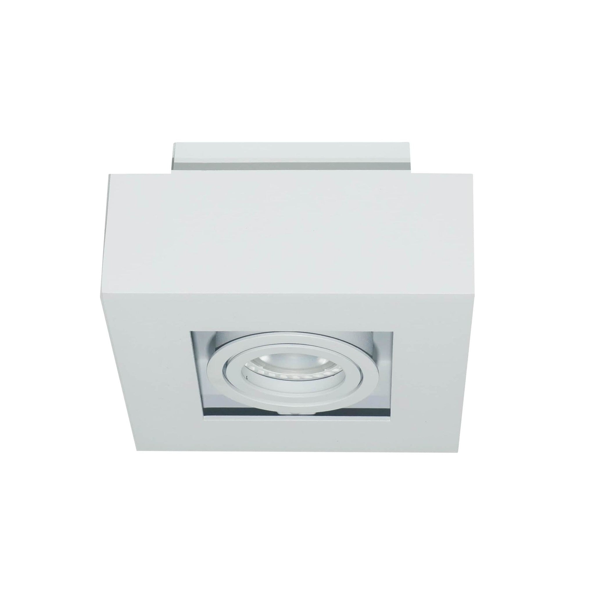 Artdelight spot Bosco - 1 lichts - 14 x 8.6  cm - wit
