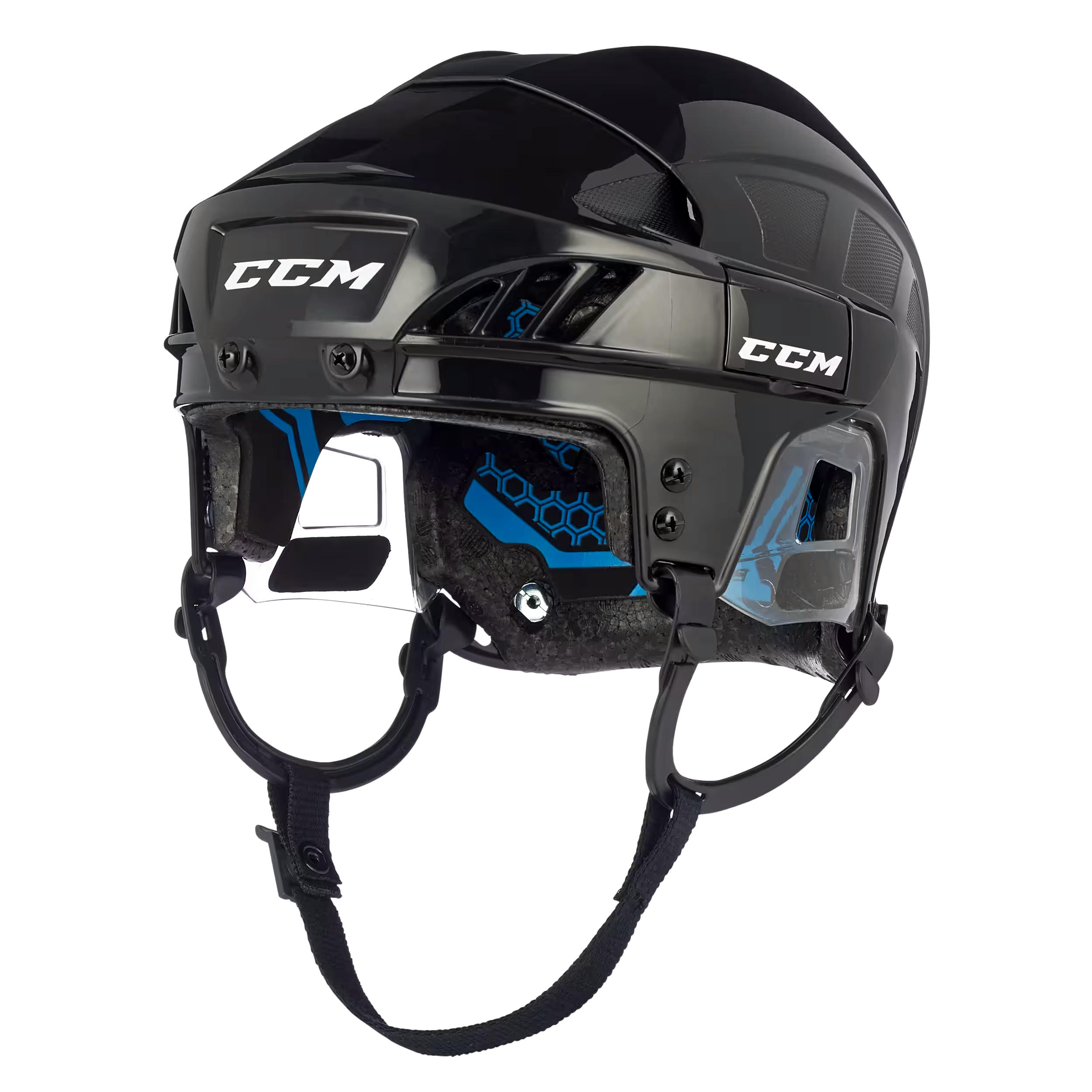 CCM XT99 Senior Hockey Helmet with Tool-Free Front-to-Back Adjustment, Black