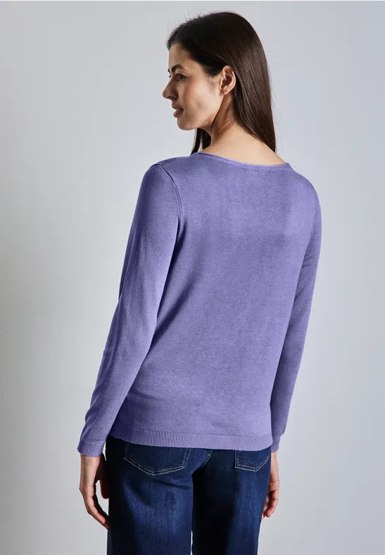 Weicher Strickpullover