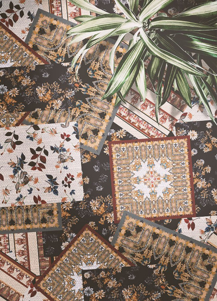 Dywan winylowy Chaotyczny patchwork 80 x 120 cm