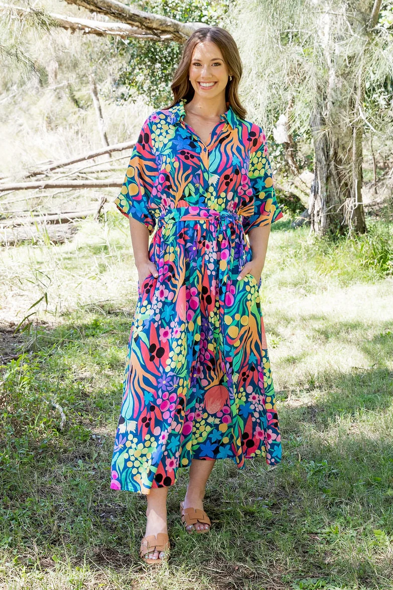 Maddy Dress in Natives by Kasey Rainbow