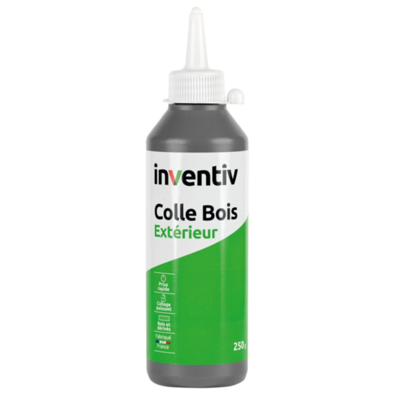 Colle à bois extérieur 0,25 kg INVENTIV