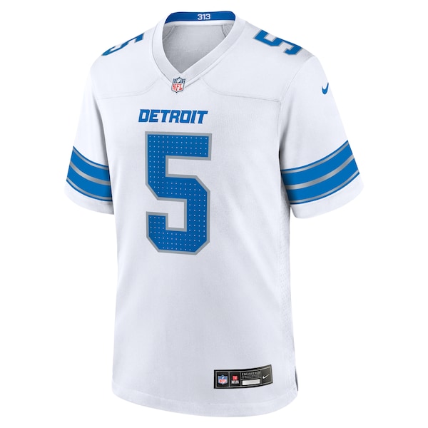 David Montgomery Detroit Lions Nike Game Jersey -  White