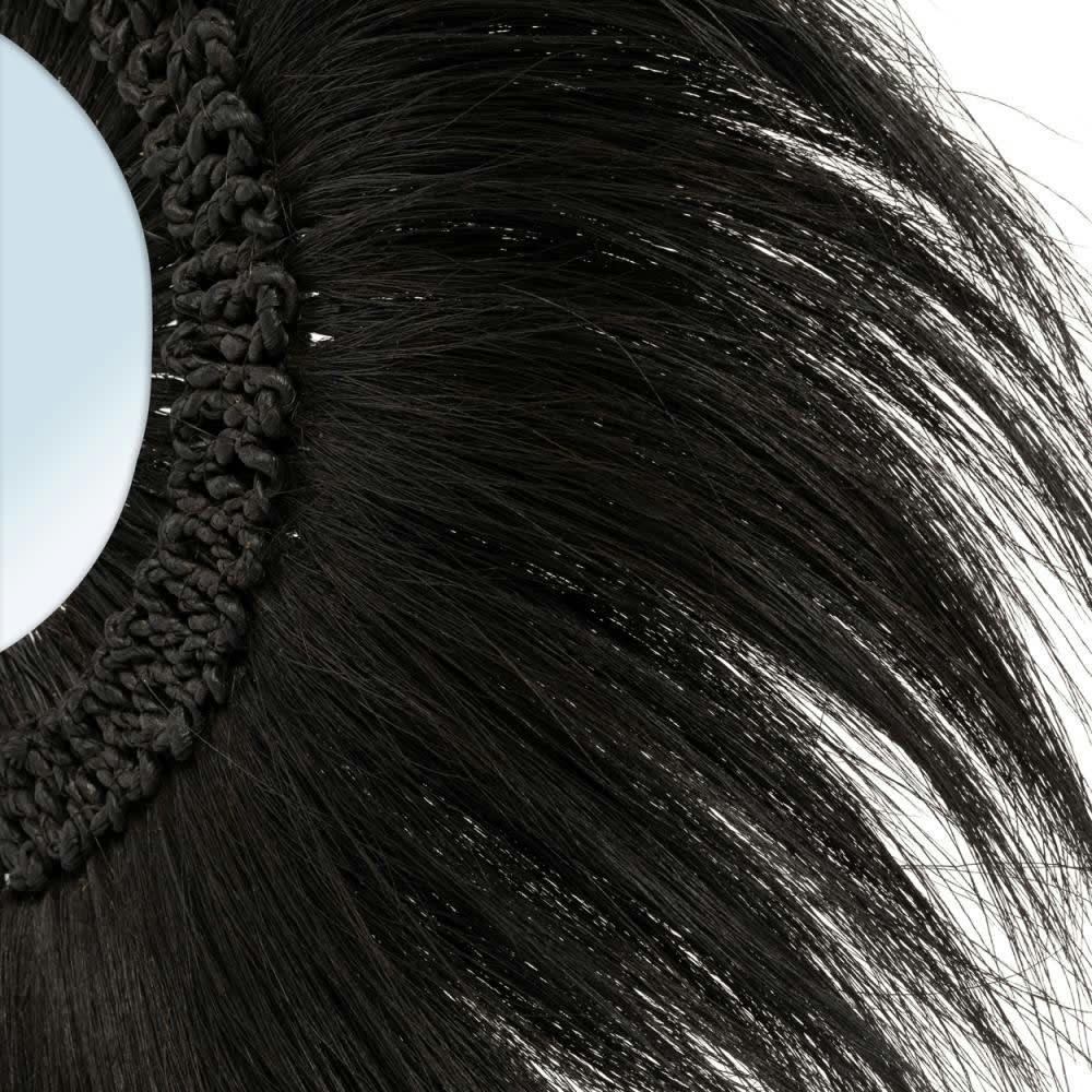 SIMBA - Miroir en herbe noir D70