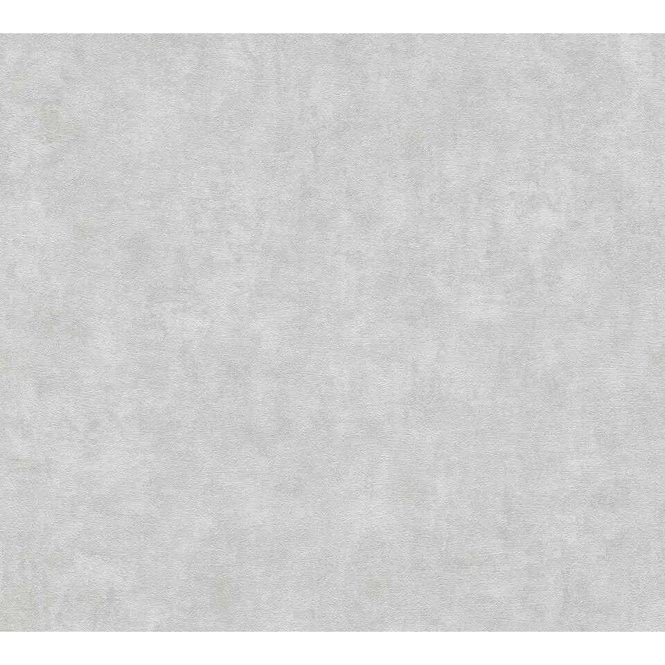 A.S. Cr&eacute;ation behang effen grijs - 53 cm x 10.05 m