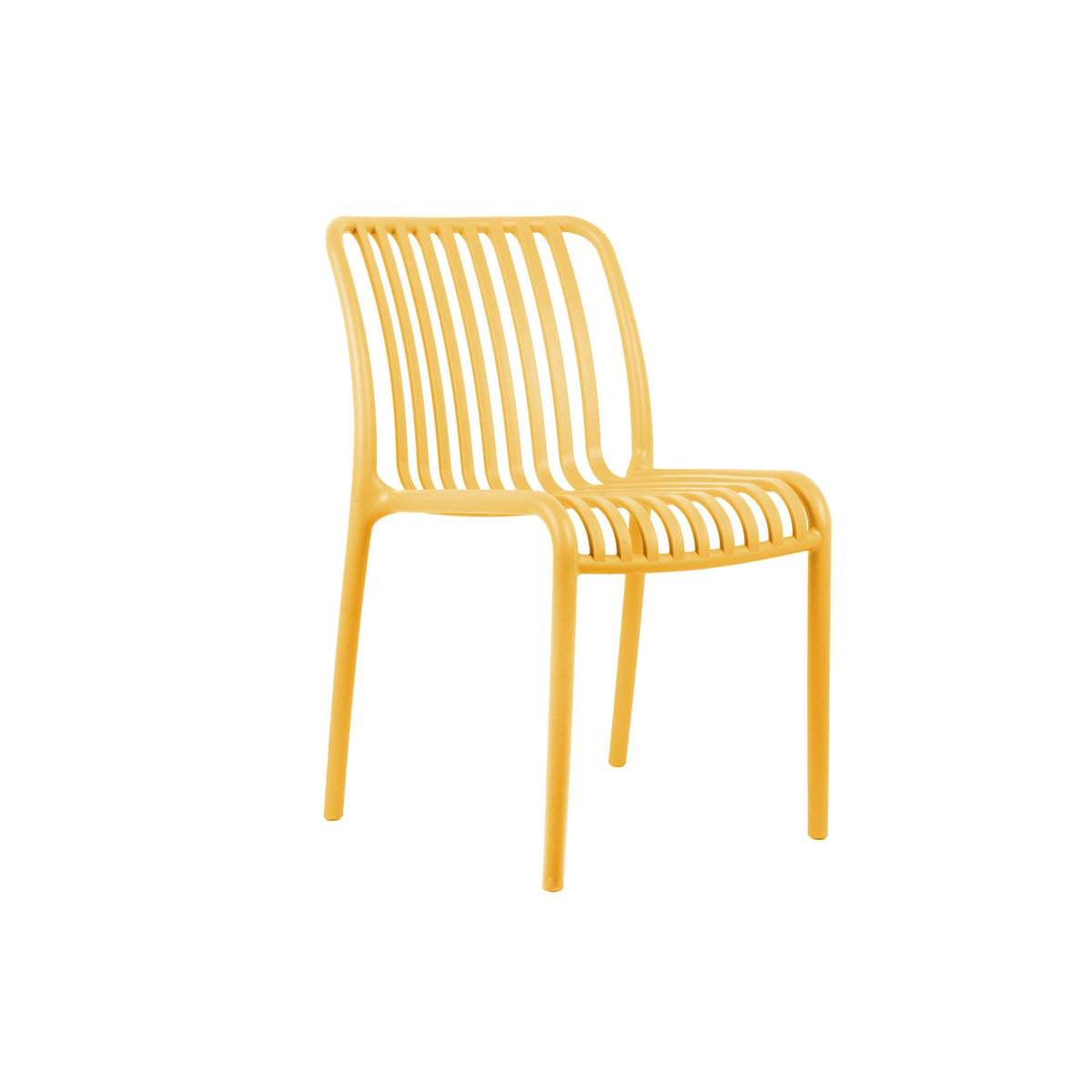 Leitmotiv stoel Glee - geel - 58x42x79cm
