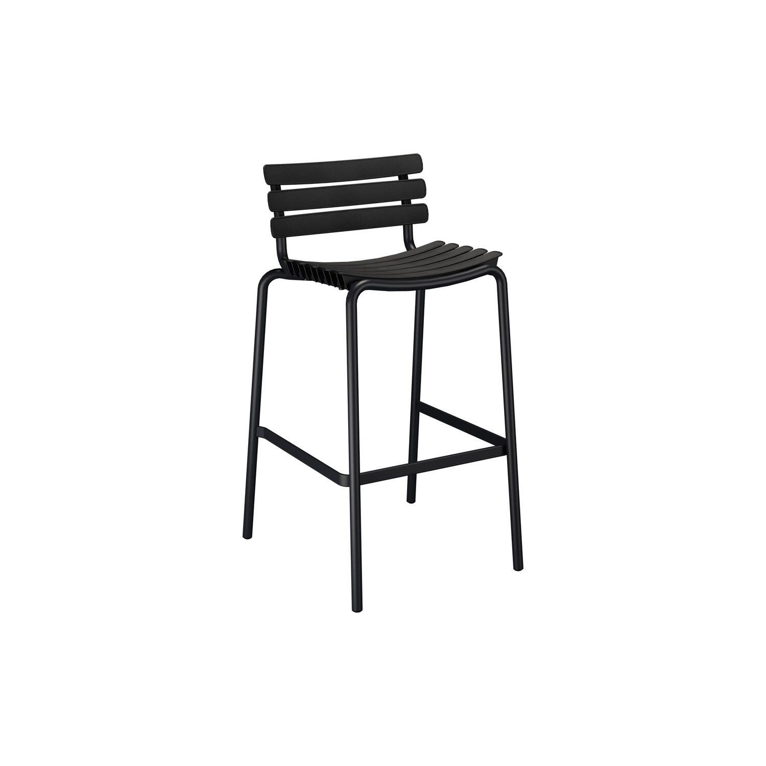 ReCLIPS barstol, black