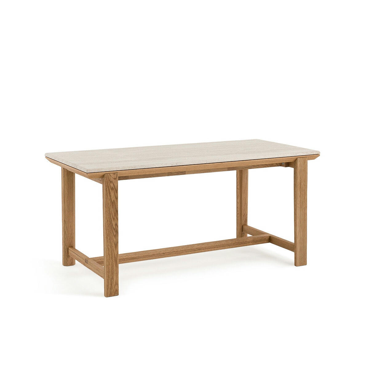 Table de repas travertin Campania design E.Gallina