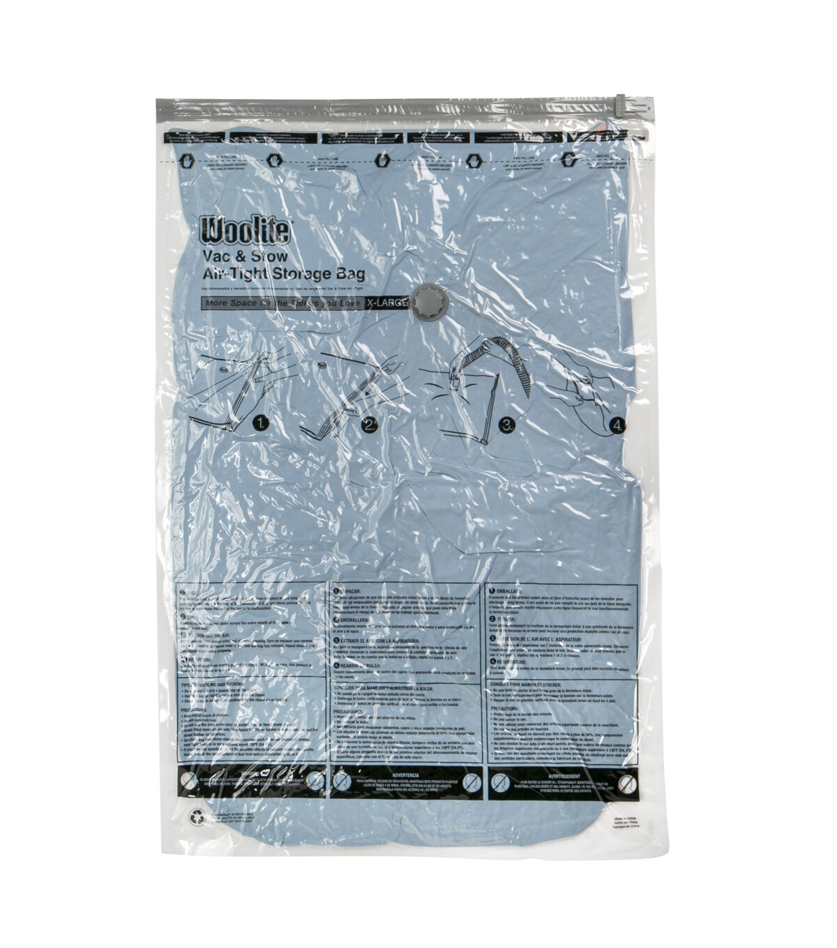 Woolite 35 x 48 Air Tight Vacuum Storage Bags 3pk