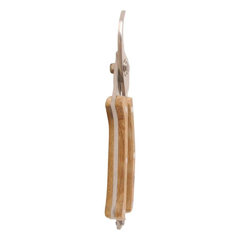 - Sécateur en bois et acier inoxydable