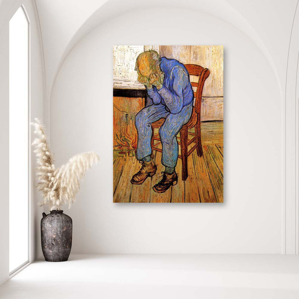 Feeby Obraz Stary człowiek w smutku V. van Gogh 40x60