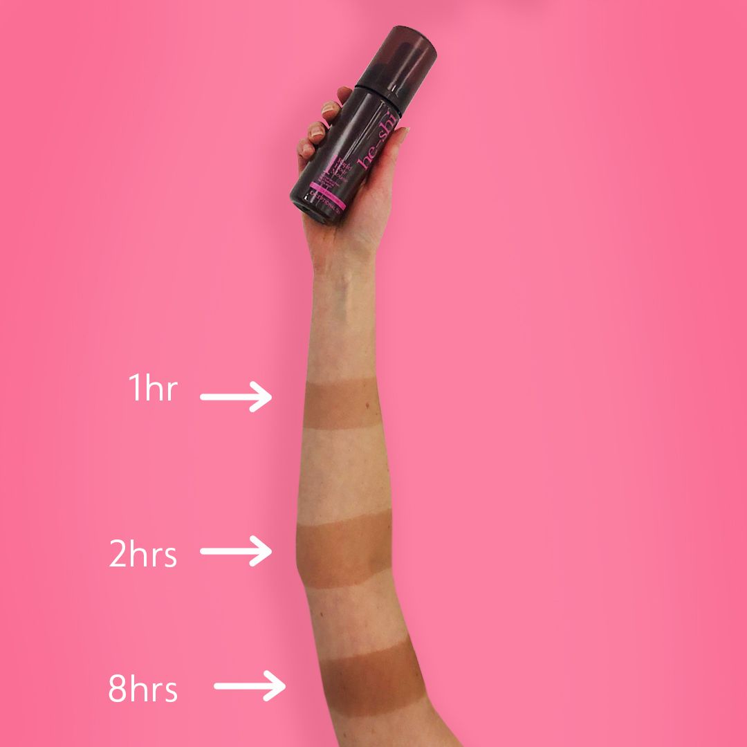 He-Shi Tan Rapid 1 Hour Tanning Mousse | Medium to Dark Tan